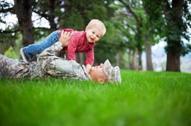 Military Father and Son