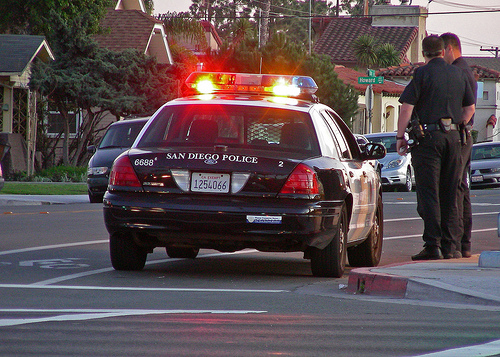 San Diego Police Car