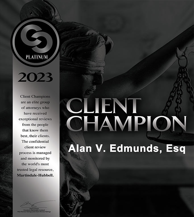 Alan Edmunds Client Champion 2023